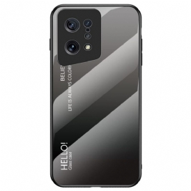 Cover Oppo Find X5 Vetro Temperato Ciao