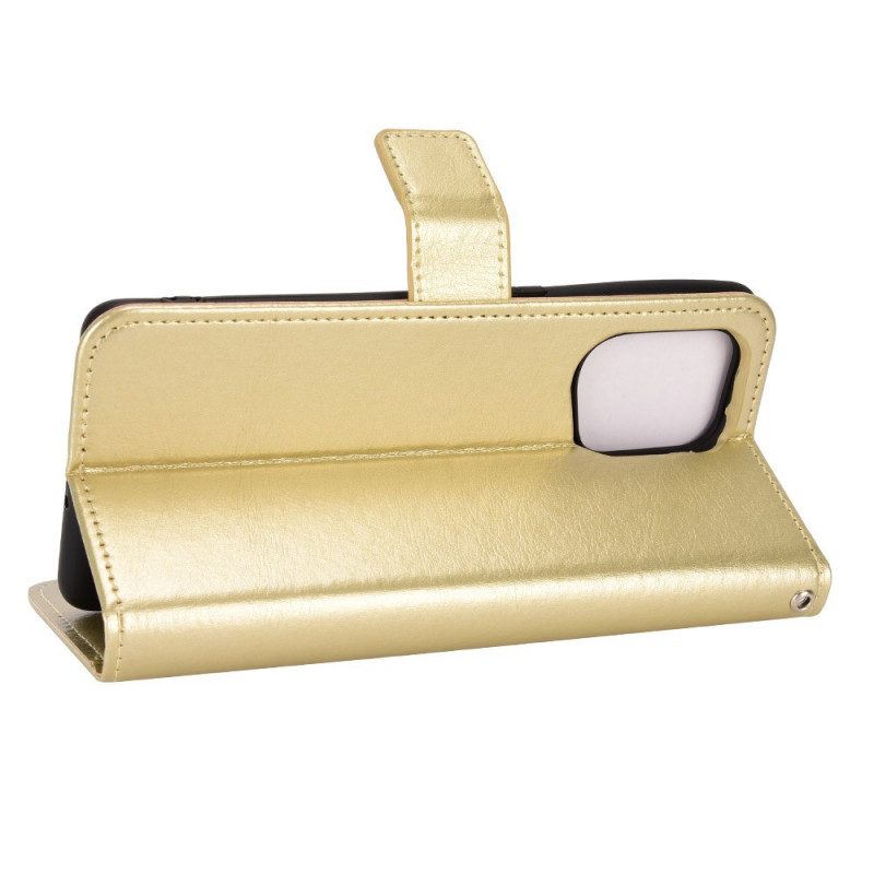 Custodia in pelle Oppo Find X5 Ecopelle Appariscente