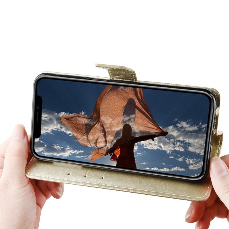 Custodia in pelle Oppo Find X5 Ecopelle Appariscente