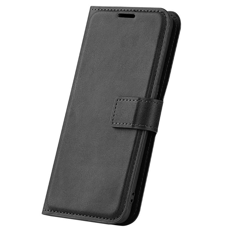 Custodia in pelle Oppo Find X5 Sottile Effetto Pelle Estremo