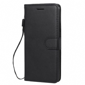 Custodia in pelle Huawei P Smart 2020 Cinturino Effetto Pelle