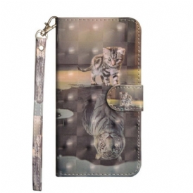 Custodia in pelle Huawei P Smart 2020 Ernesto La Tigre