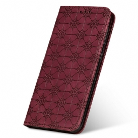 Folio Cover Huawei P Smart 2020 Custodia in pelle Stampa A Stella