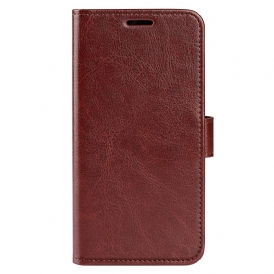 Custodia in pelle Moto E40 / E30 / E20 Effetto Pelle Di Design