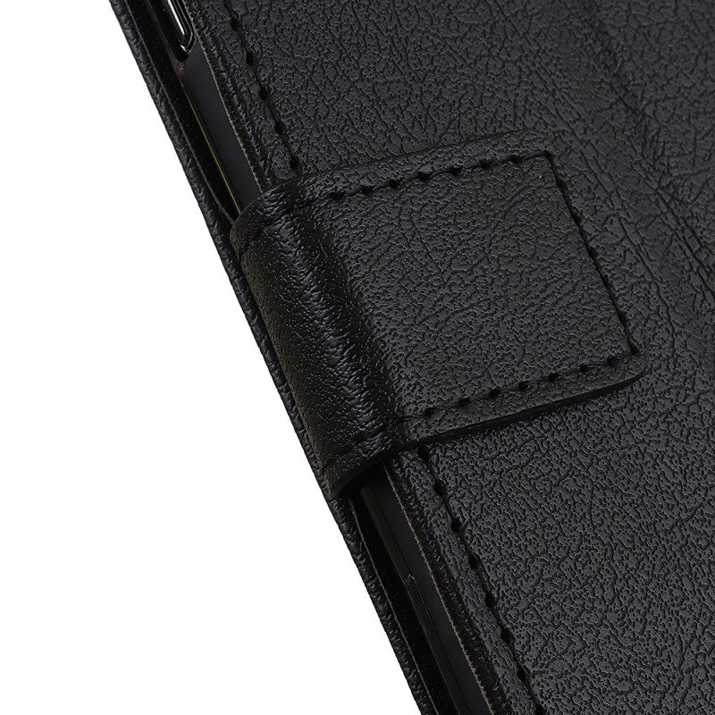 Custodia in pelle Moto E40 / E30 / E20 Khaznè Classico