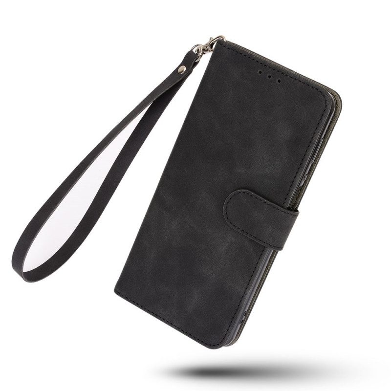 Custodia in pelle Moto E40 / E30 / E20 Tocco Di Pelle