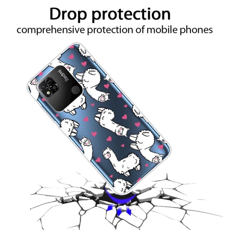 Cover Xiaomi Redmi 10A Lama Multipli Senza Soluzione Di Continuità