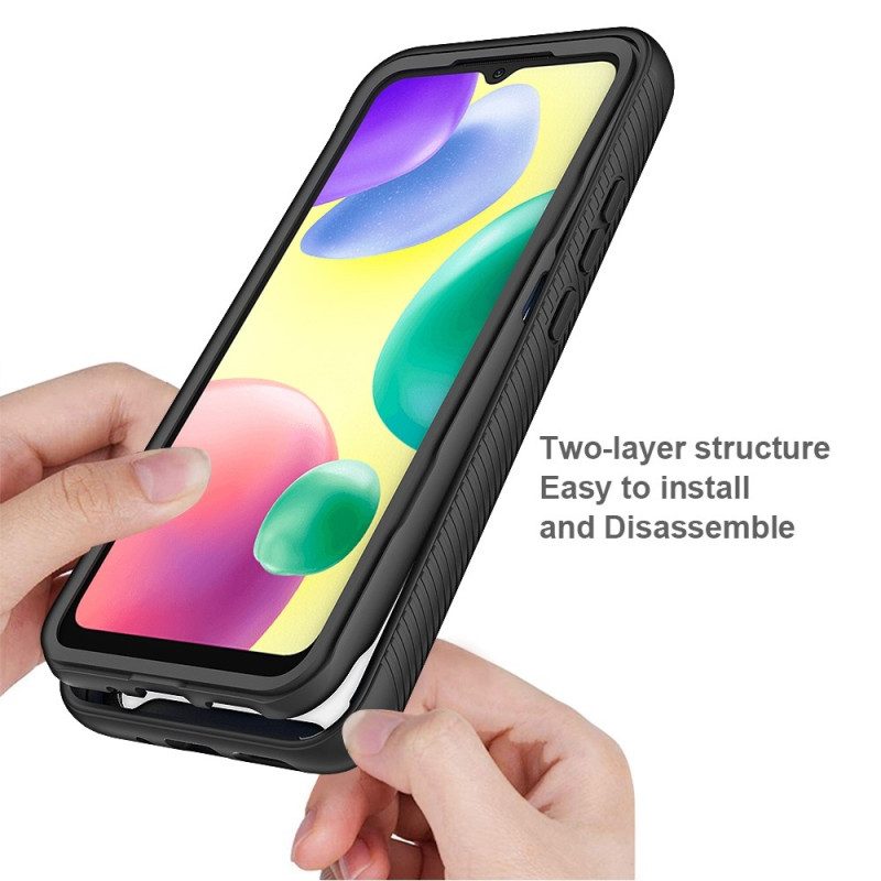 Cover Xiaomi Redmi 10A Paraurti Telaio Ibrido