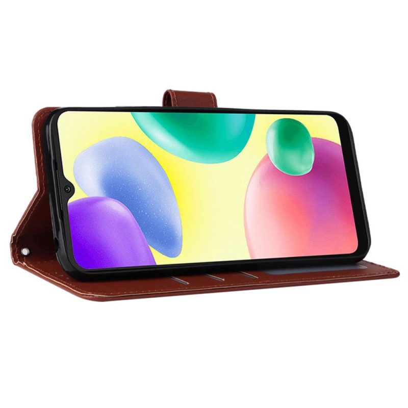 Custodia A Portafoglio Xiaomi Redmi 10A Classico Strappy