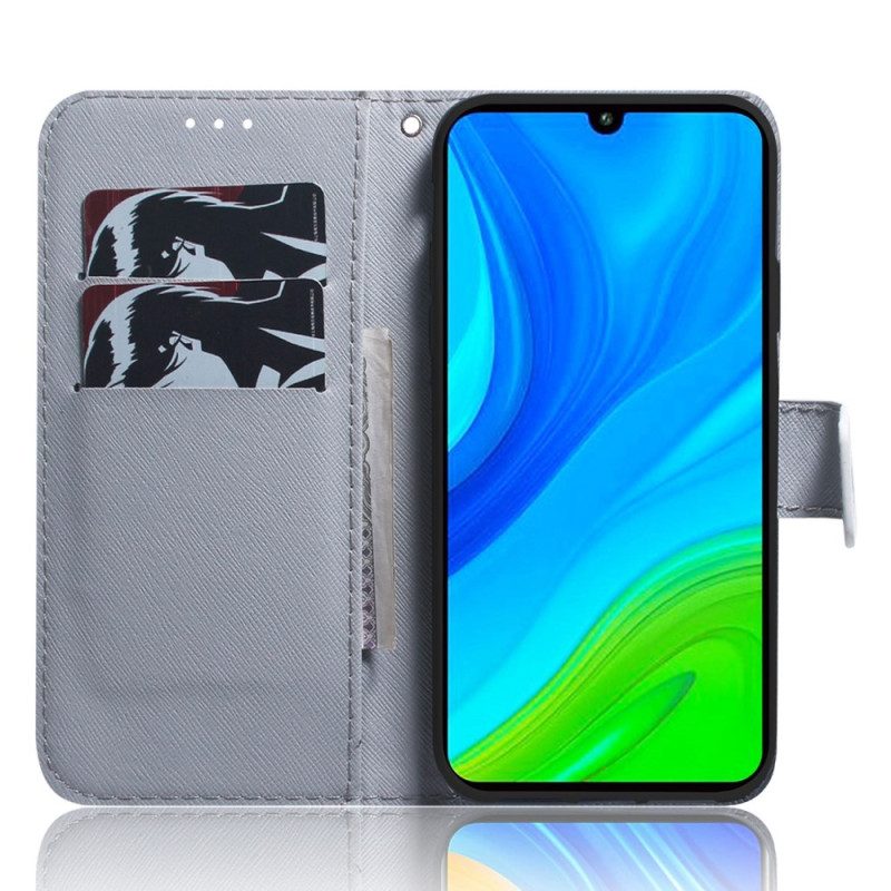 Custodia in pelle Xiaomi Redmi 10A Cane Carlino