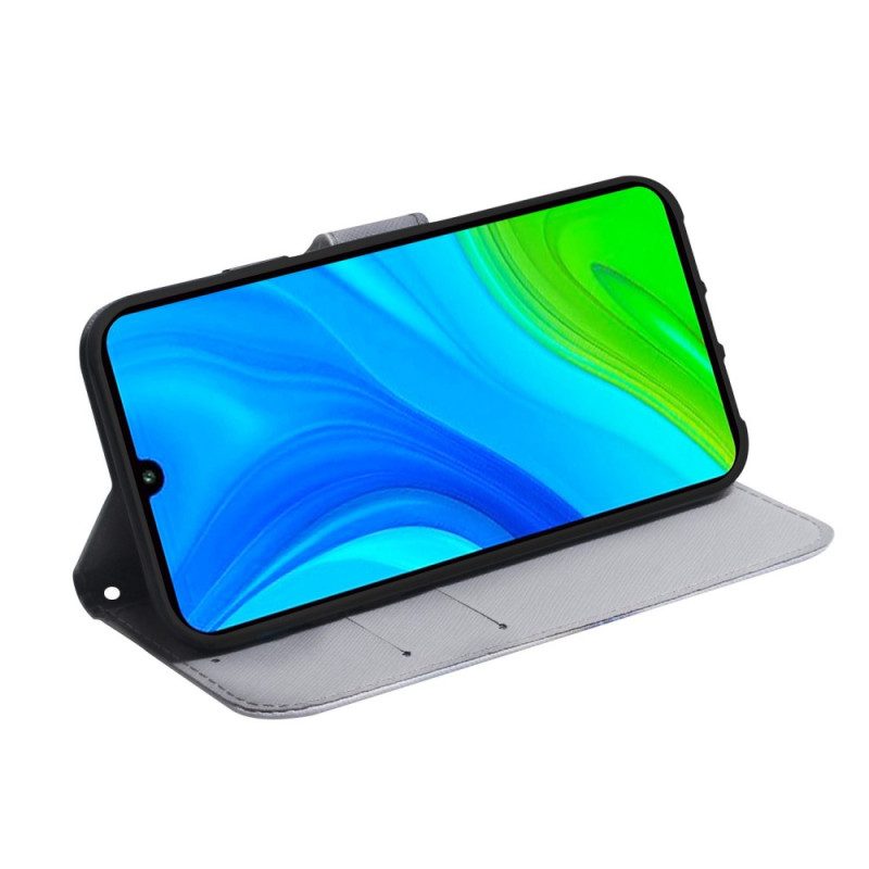 Custodia in pelle Xiaomi Redmi 10A Cane Carlino