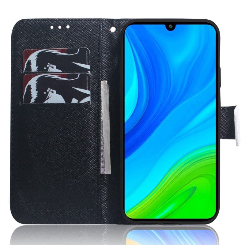 Custodia in pelle Xiaomi Redmi 10A Panda
