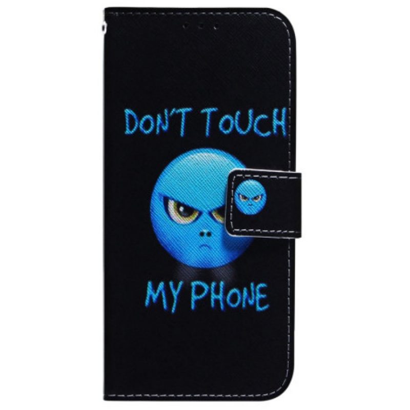 Custodia in pelle Xiaomi Redmi 10A Telefono Emoji