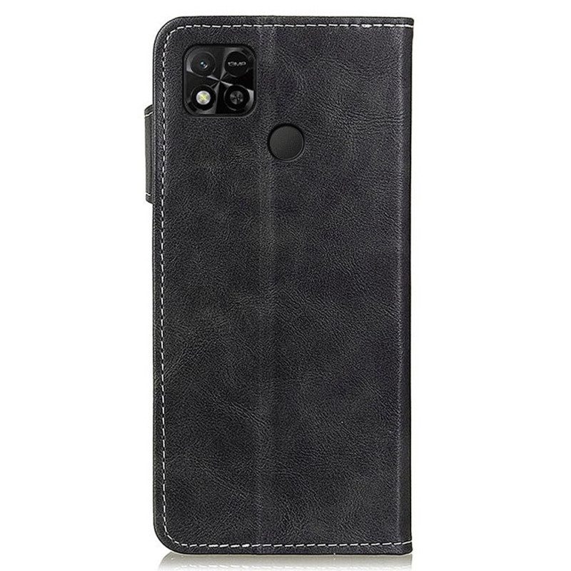 Folio Cover Xiaomi Redmi 10A Cuciture Fantasia