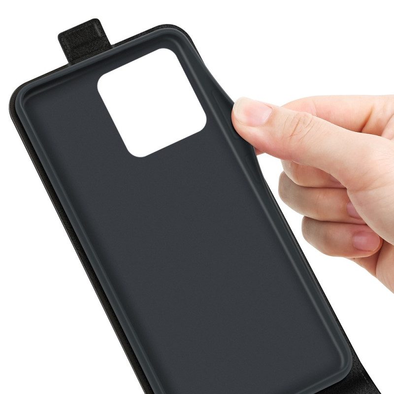 Folio Cover Xiaomi Redmi 10A Custodia in pelle Aletta Verticale