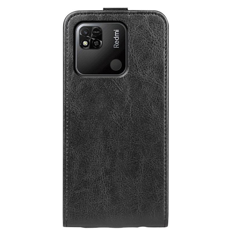 Folio Cover Xiaomi Redmi 10A Custodia in pelle Aletta Verticale