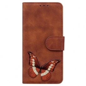 Folio Cover Xiaomi Redmi 10A Disegno A Farfalla