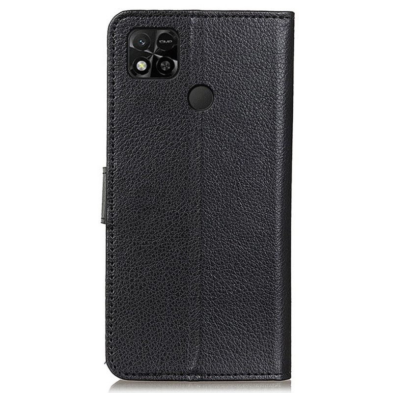 Folio Cover Xiaomi Redmi 10A Ecopelle Tradizionale