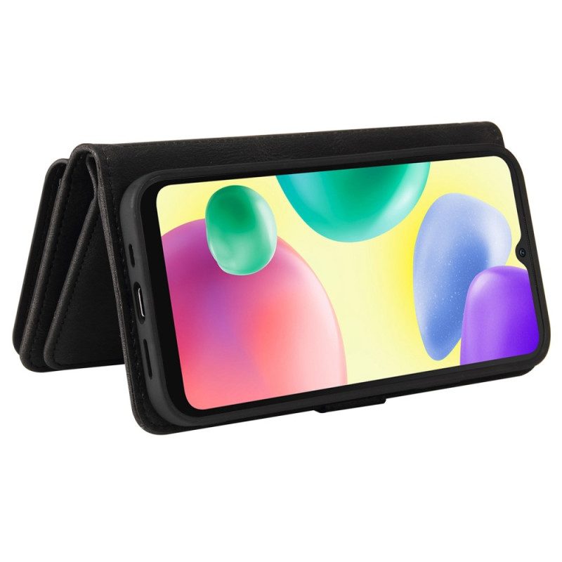 Folio Cover Xiaomi Redmi 10A Portacarte Multifunzione