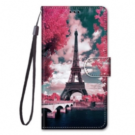 Folio Cover Xiaomi Redmi 10A Torre Eiffel In Estate