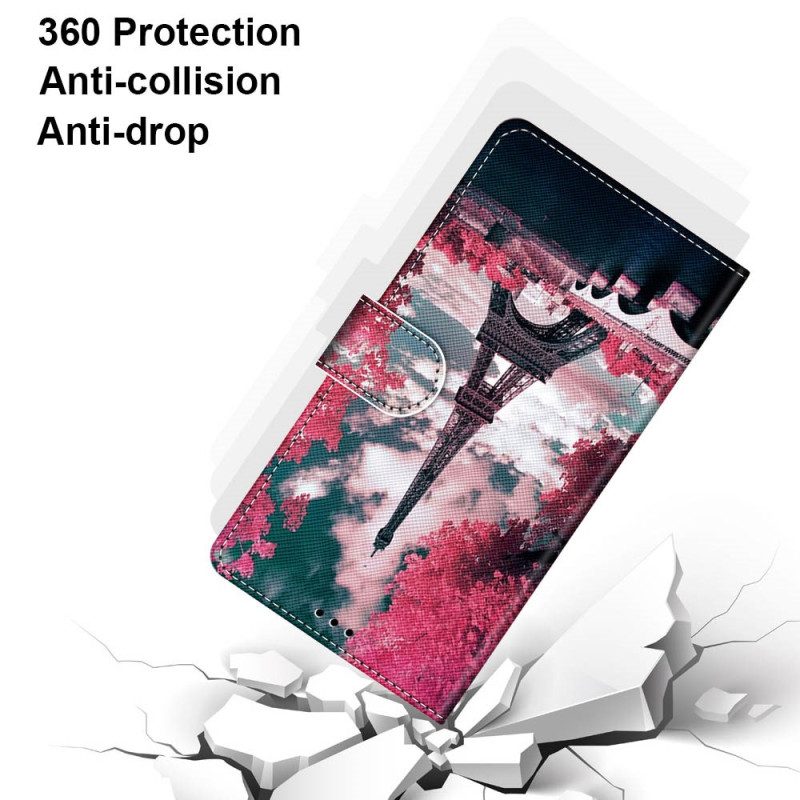Folio Cover Xiaomi Redmi 10A Torre Eiffel In Estate