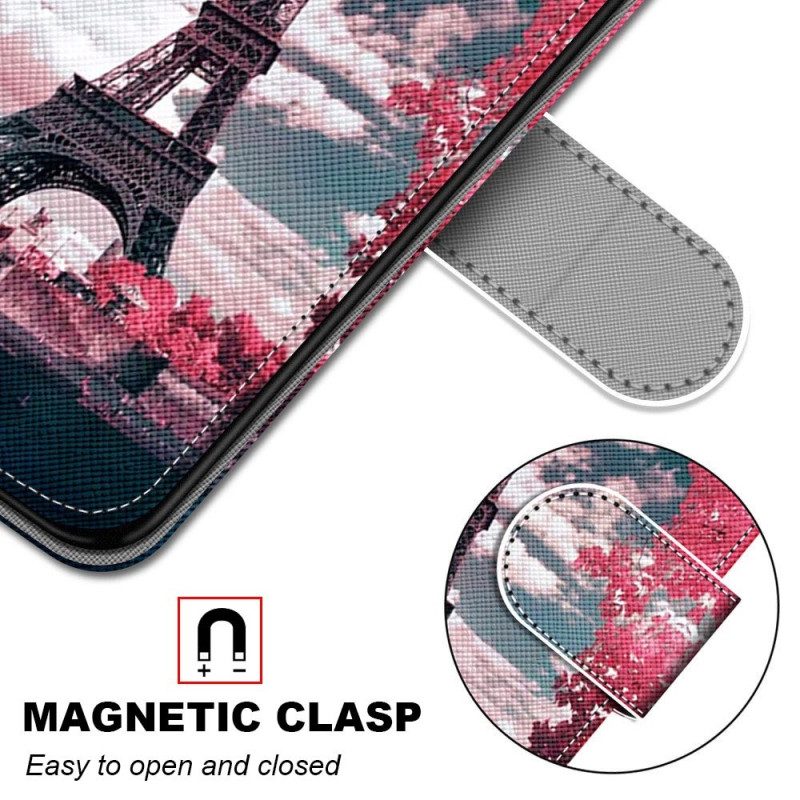 Folio Cover Xiaomi Redmi 10A Torre Eiffel In Estate