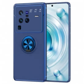 Cover Vivo X80 Pro Anello Rotante