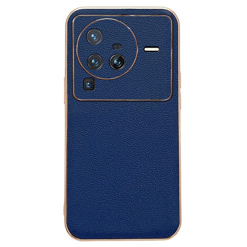 Cover Vivo X80 Pro Colore Vera Pelle