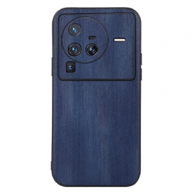 Cover Vivo X80 Pro Effetto Pelle
