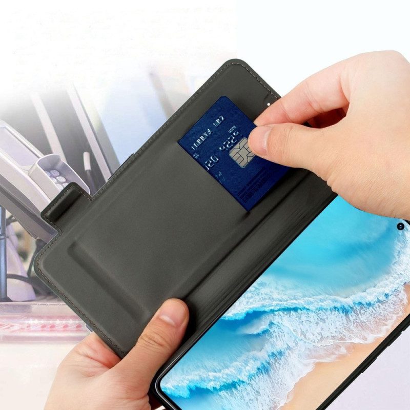 Folio Cover Vivo X80 Pro Bicolore Con Cinturino