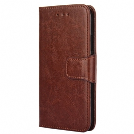 Folio Cover Vivo X80 Pro Stile Vintage In Pelle