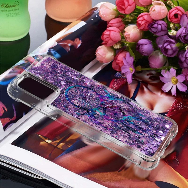 Cover Samsung Galaxy A03s Acchiappasogni Glitterato