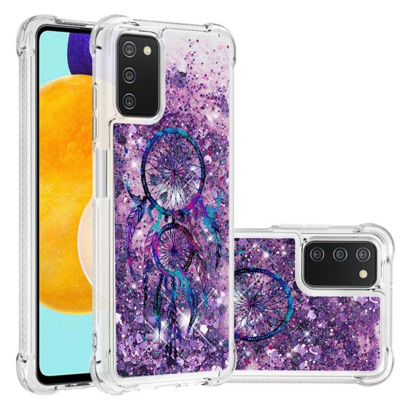 Cover Samsung Galaxy A03s Acchiappasogni Glitterato