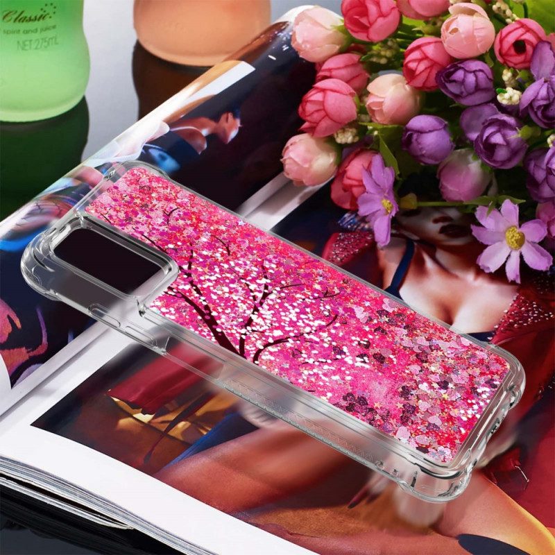 Cover Samsung Galaxy A03s Albero Glitterato