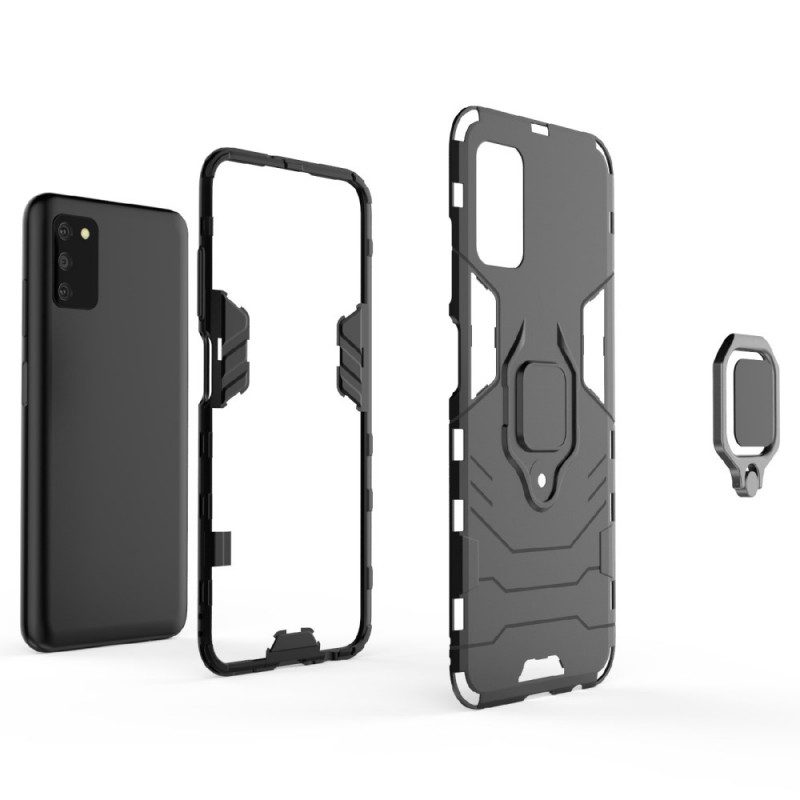Cover Samsung Galaxy A03s Anello Resistente