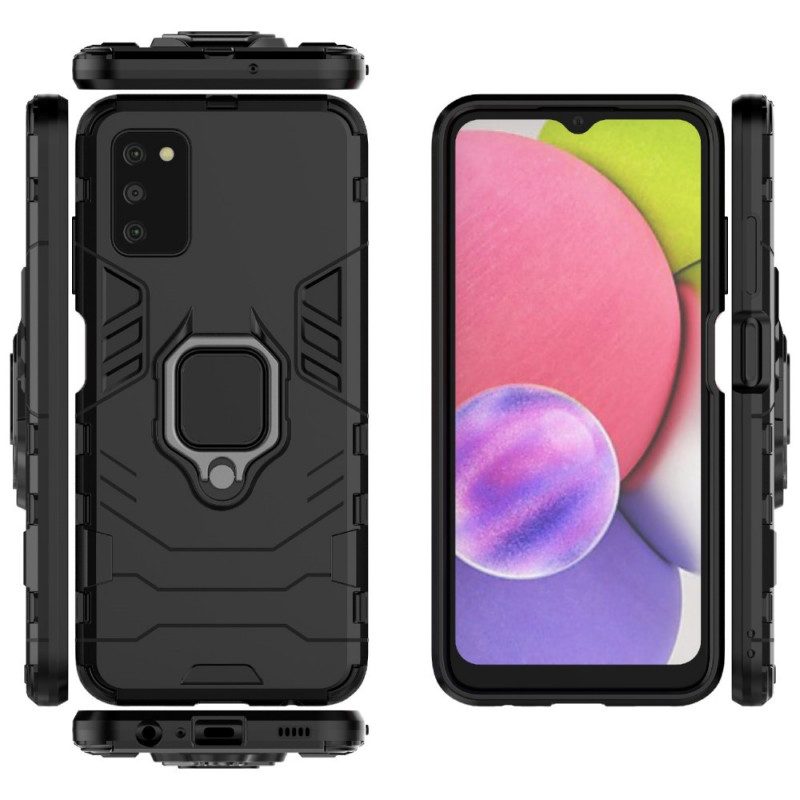 Cover Samsung Galaxy A03s Anello Resistente
