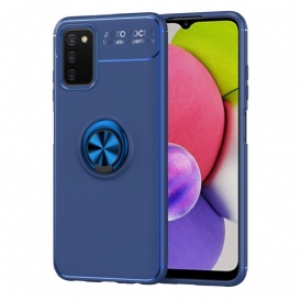 Cover Samsung Galaxy A03s Anello Rotante