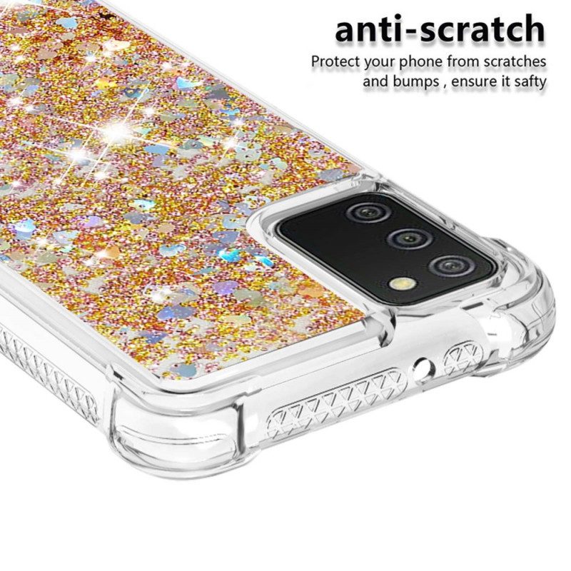 Cover Samsung Galaxy A03s Desideri Paillettes