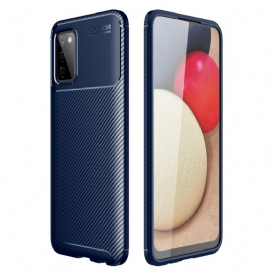 Cover Samsung Galaxy A03s Fibra Di Carbonio Flessibile