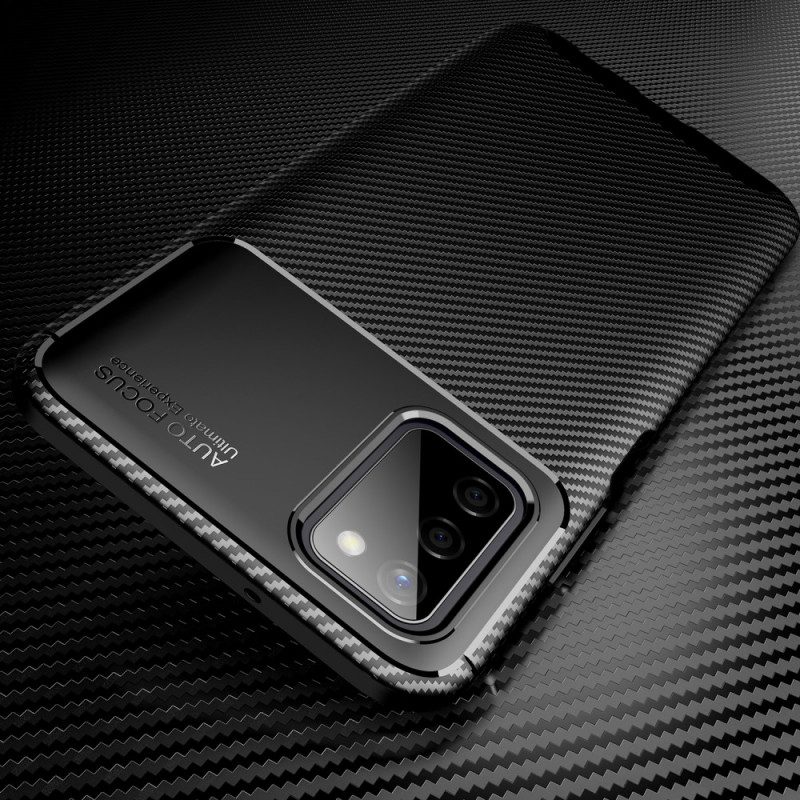 Cover Samsung Galaxy A03s Fibra Di Carbonio Flessibile