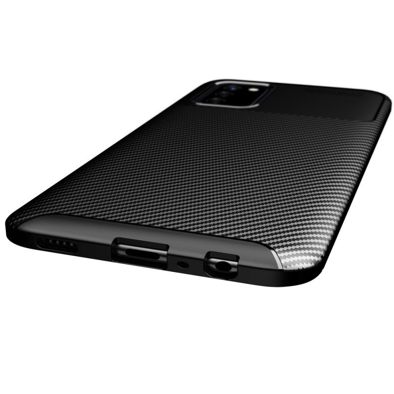Cover Samsung Galaxy A03s Fibra Di Carbonio Flessibile