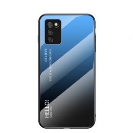 Cover Samsung Galaxy A03s Vetro Temperato Ciao