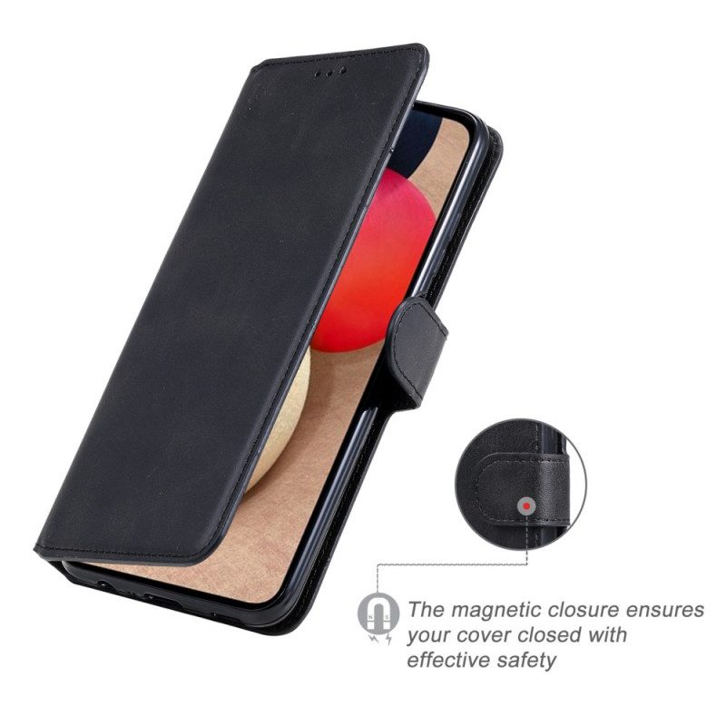 Custodia in pelle Samsung Galaxy A03s Ecopelle Retrò