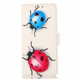 Folio Cover Samsung Galaxy A03s Coccinella