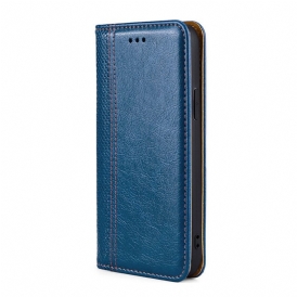 Folio Cover Samsung Galaxy A03s Custodia in pelle Stile Vintage In Pelle