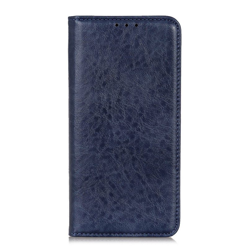 Folio Cover Samsung Galaxy A03s Custodia in pelle Struttura In Pelle
