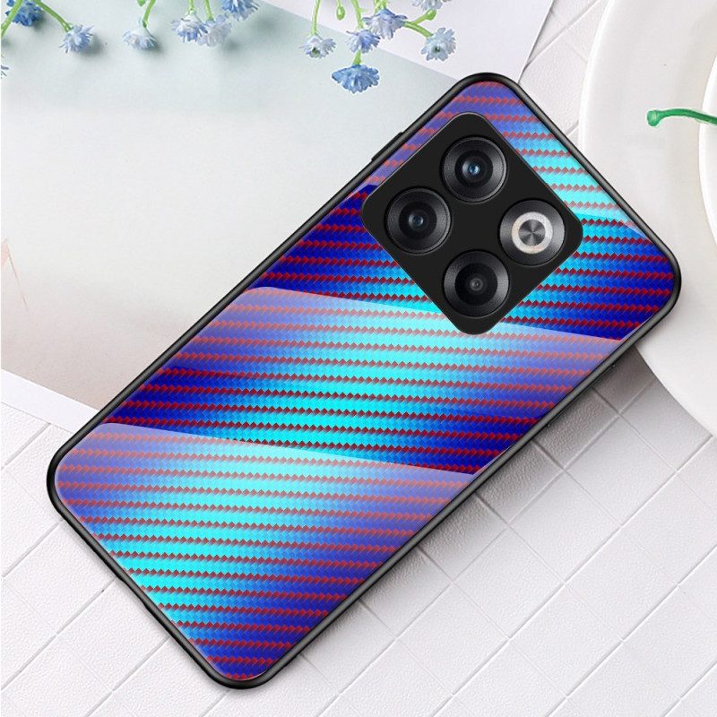 Cover OnePlus 10T 5G Vetro Temperato In Fibra Di Carbonio