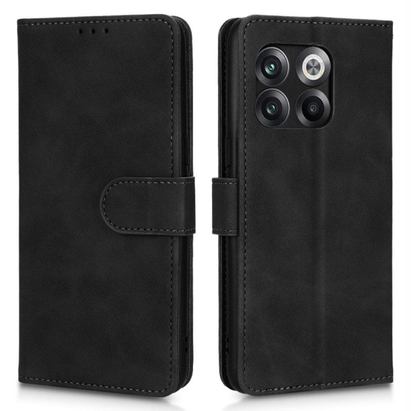 Custodia A Portafoglio OnePlus 10T 5G Semplice Con Cinturino