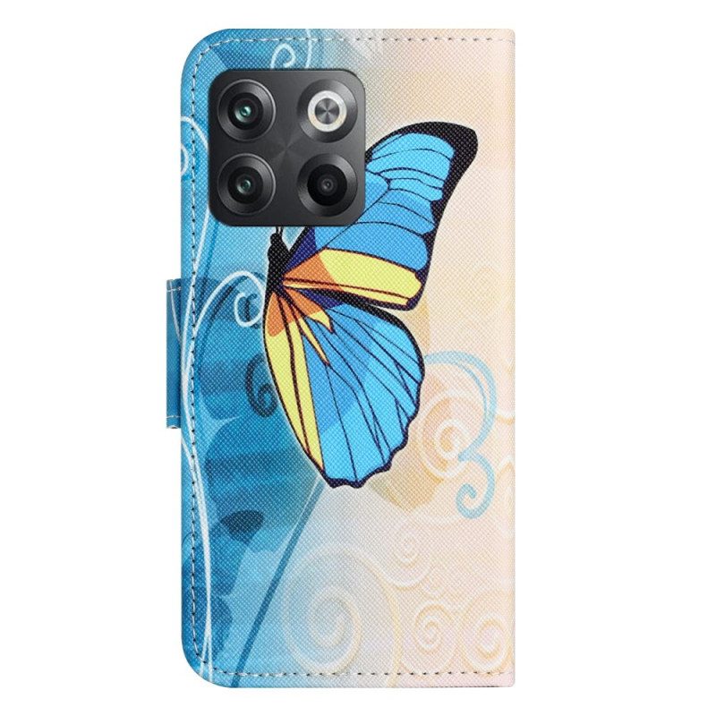 Custodia in pelle OnePlus 10T 5G Belle Farfalle