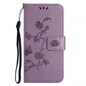 Custodia in pelle OnePlus 10T 5G Floreale